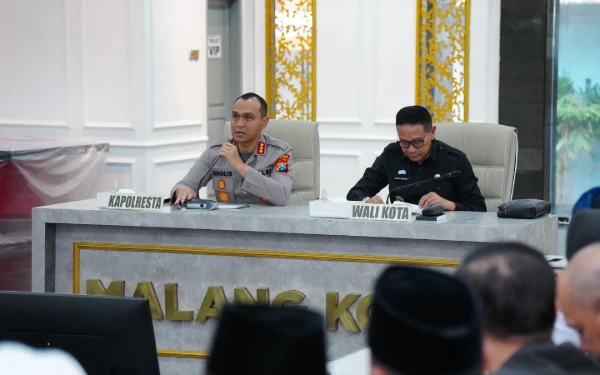 Momentum Langka Lebaran Berbarengan Nyepi, Polresta Malang Kota Perketat Pengamanan