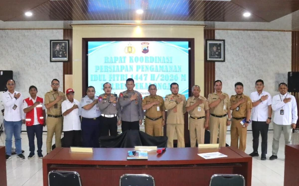 Thumbnail Berita - Waspada Lonjakan Pemudik dan Wisatawan, Polres Pekalongan Matangkan Pengamanan Lebaran