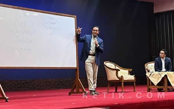 Thumbnail Berita - Anies Baswedan Soroti 'Migrasi Paksa' Kelas Menengah Jakarta Akibat Ketimpangan Kebijakan Properti