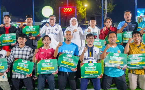Thumbnail Final Marbot Soccer League 2026 ! Gubernur Khofifah Puji Kiprah dan Ikhtiar Makmurkan Masjid
