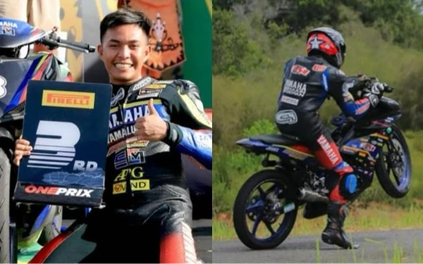 Thumbnail Berita - Kisah Candra Hermawan, Rider Lumajang yang Menembus Panggung Balap Asia