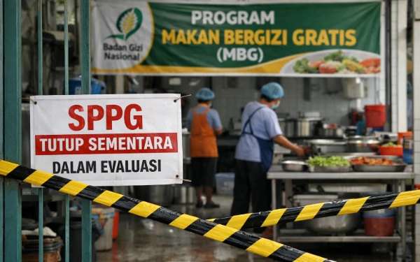 Thumbnail Berita - Belum Penuhi Standar Sanitasi, Ini Daftar Puluhan Dapur MBG di Jombang yang Disetop Sementara