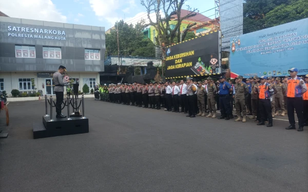 Thumbnail Berita - Operasi Ketupat Semeru di Kota Malang Dimulai, 1.300 Personel Gabungan Siap Amankan Kegiatan Mudik dan Libur Idul Fitri