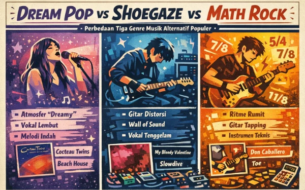 Thumbnail Berita - Genre Musik yang Orang Jarang Tahu! Ada Pop dan Rock yang Bikin Lebih “Melayang”