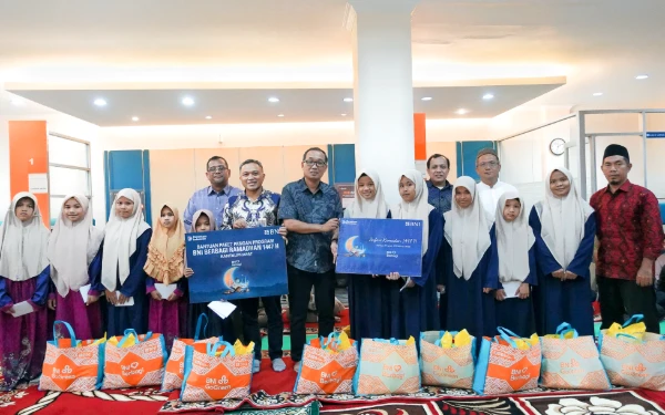 Safari Ramadan BNI Wilayah Sumut, Ada Paket Pangan hingga Santunan