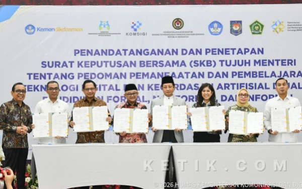 Pemerintah Atur Penggunaan AI di Dunia Pendidikan