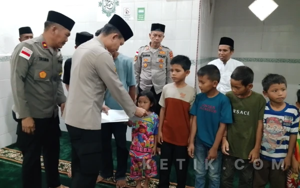 Polres Aceh Singkil Buka Puasa Bersama Diiringi Penyantunan Anak Yatim