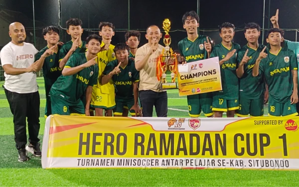 Thumbnail Berita - SMAN 1 Panarukan Juara Hero Cup Ramadan 2026 Usai Taklukkan SMAN 2 Situbondo