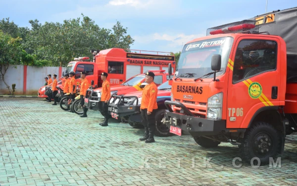 Thumbnail Berita - 135 Personel Basarnas Lampung Amankan Arus Mudik Lebaran 2026