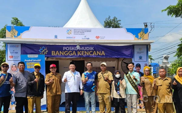 Pemudik Bisa Istirahat dan Konseling Keluarga, BKKBN Jabar Buka Posko Bangga Kencana 24 Jam