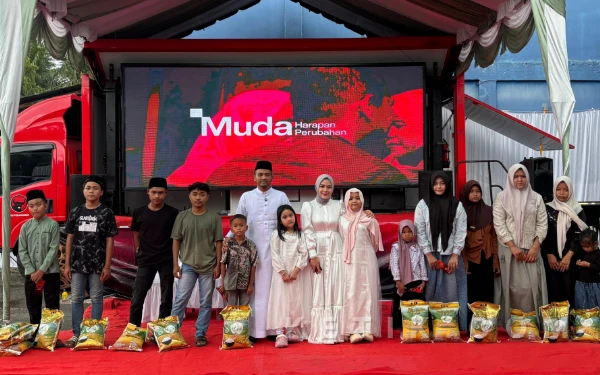 Thumbnail Berita - Ribuan Warga Hadiri Bukber Jamaluddin Idham, Ratusan Anak Yatim Terima Santunan