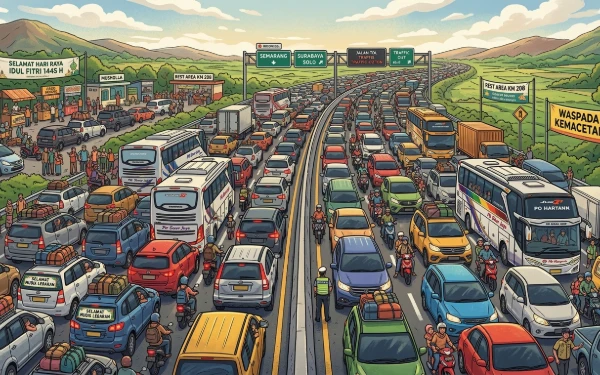 Thumbnail Berita - Ini Jalur Alternatif Pemudik Jambi Menuju Palembang saat Jalintim Padat