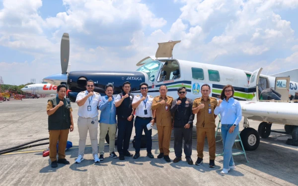 Thumbnail Berita - Jelang Lebaran! Kalaksa BPBD Jatim  Ikut Terbang Lakukan OMC Antisipasi Cuaca Ekstrem