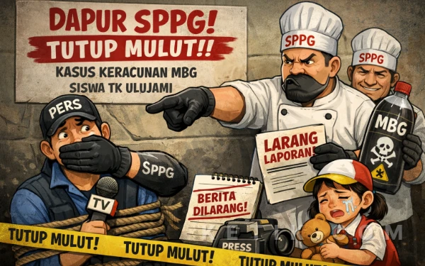 Thumbnail Berita - Kasus Keracunan MBG di Ulujami Pemalang, Oknum Wartawan Diduga Terima Uang Bungkam