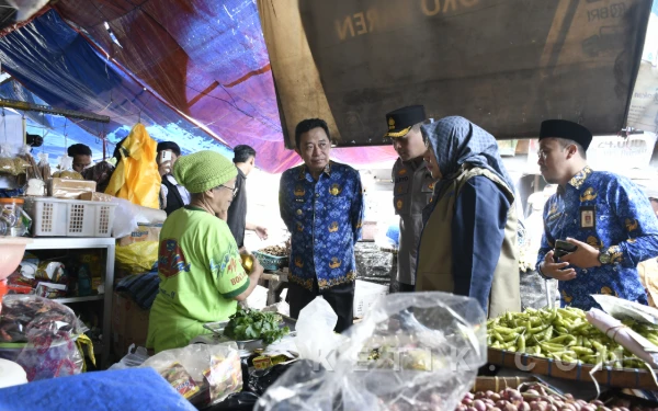 Pantau Pasar hingga SPBU, Pemkab Bondowoso Pastikan Lebaran Tanpa Krisis Pangan dan BBM
