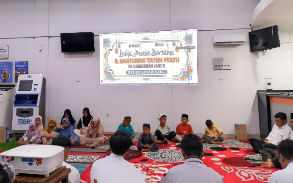 Thumbnail Berita - Komitmen Manfaat Kepada Masyarakat, BRI Kotapinang Gelar Baksos Ramadan