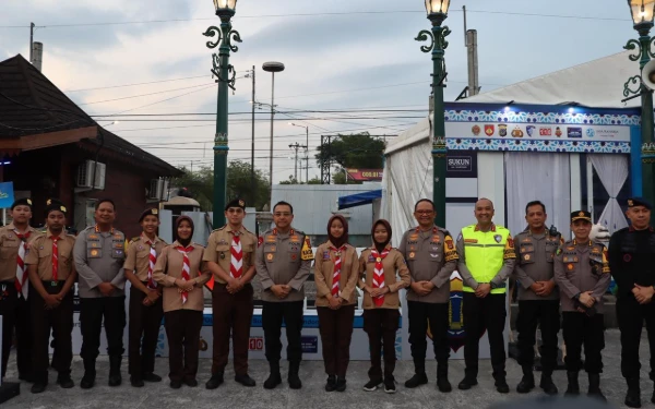 Kapolda DIY Inspeksi Pos Terpadu Malioboro, Pastikan Kenyamanan Mudik 2026