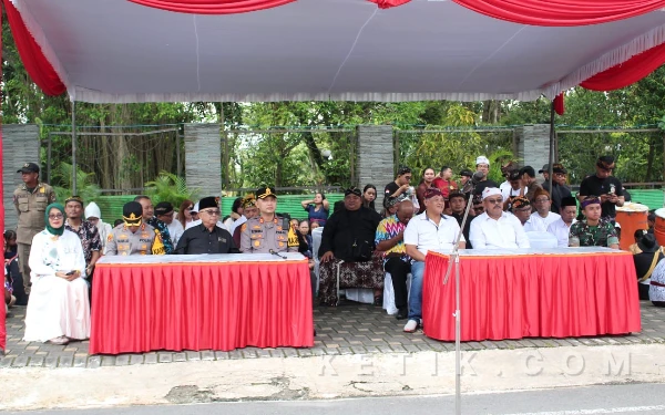 Thumbnail Berita - Pawai Ogoh-Ogoh Wlingi Blitar 2026 Dikawal Ketat, Polres Blitar Pastikan Perayaan Nyepi Aman