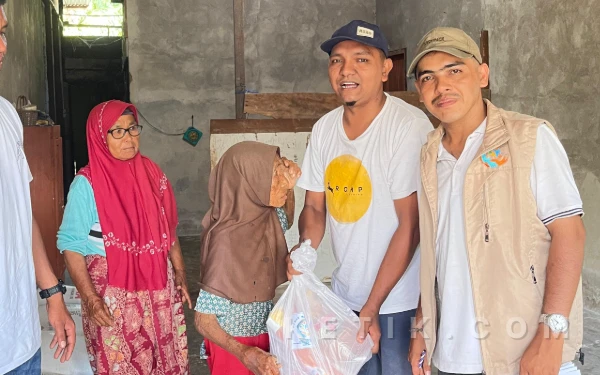 Gemar dan Forkasgemabdya Salurkan Paket Lebaran untuk Yatim dan Dhuafa