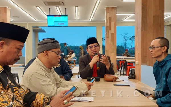 Silaturahmi dengan PWI, BAZNAS Kabupaten Bandung Sosialisasikan Program Pemberdayaan Mustahik