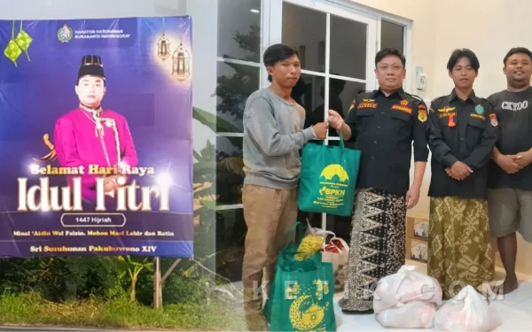 Sambut Idulfitri 1447 H, Utusan SISKS Pakubuwono XIV Bagikan Ratusan Paket Sembako di Ngawi