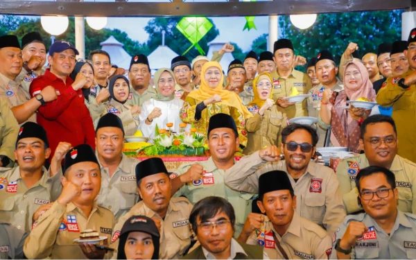 Thumbnail Berita - Tasyakuran HUT Ke-22 Tagana, Gubernur Khofifah Tekankan Penguatan Mitigasi Bencana