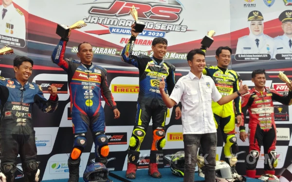 Thumbnail Berita - Berikut Daftar Pemenang Kejurprov Road Race Jatim Racing Series 2026 di Magetan