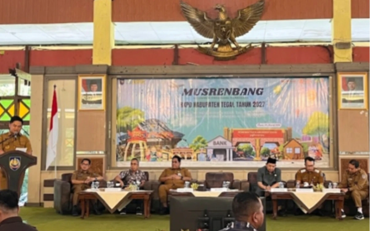 Thumbnail Berita - Pemkab Tegal Gelar Musrenbang RKPD 2027, Infrastruktur Dasar Jadi Prioritas Utama