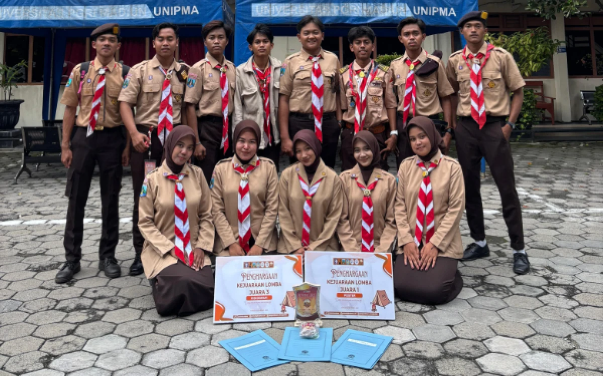 Thumbnail Berita - Pramuka UPI Sumenep Sabet Juara Poster dan Videografi di KPPGRI Jatim 2026