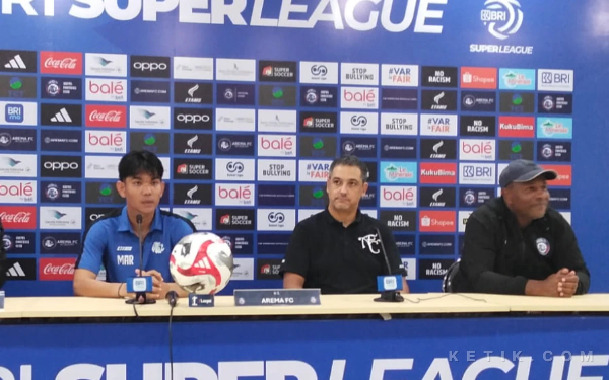 Thumbnail Berita - Marcos Santos Bangga, Arema FC Tahan Imbang Malut United Meski Tampil Pincang