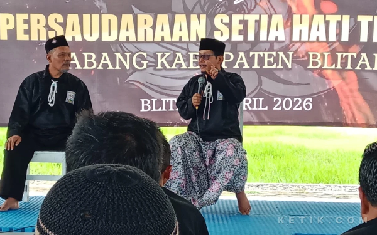 Thumbnail Berita - Tak Sekadar Tradisi, Halalbihalal PSHT Cabang Kabupaten Blitar Jadi Penguat Persaudaraan