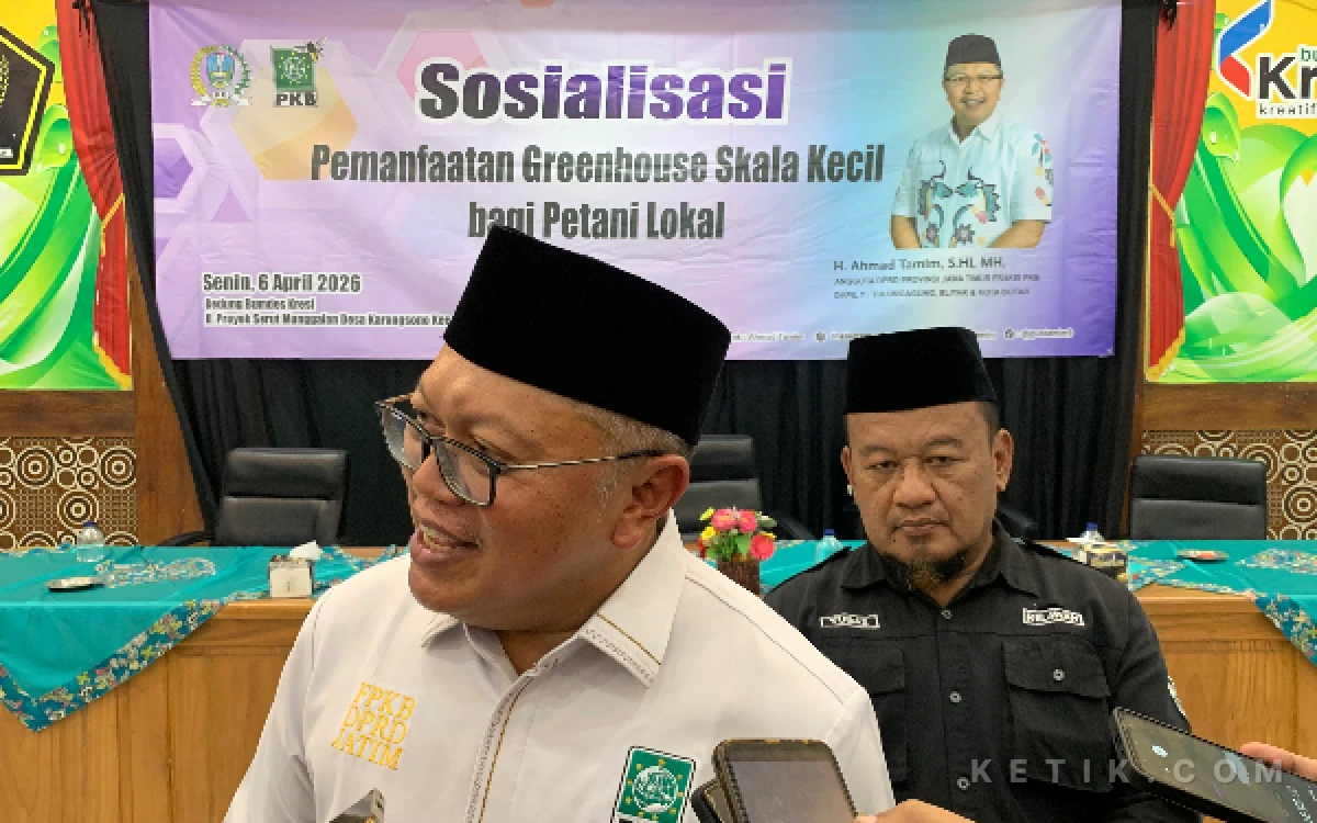 Thumbnail Berita - Gus Tamim Dorong Revolusi Pertanian dari Desa, Greenhouse Jadi Simbol Kemandirian Petani Blitar