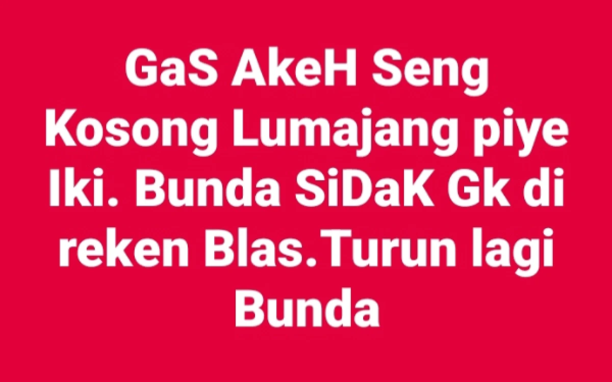 Thumbnail Berita - Saluran Lapor Bupati Lumajang Dipenuhi Keluhan Masalah Kelangkaan LPG 3 Kg