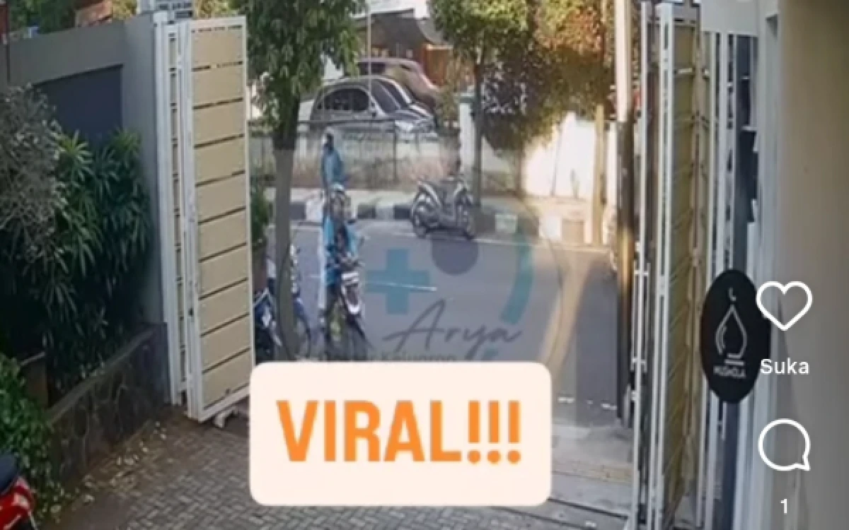 Tenteng Gas 3 kg Kosong, Kunarto Tertabrak Ojol di Jalan Brawijaya Pusat Kota Tuban