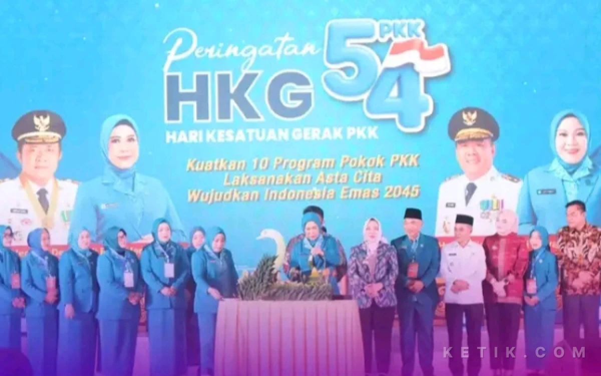 Thumbnail Berita - Bupati Musi Rawas Ratna Machmud Hadiri Peringatan HKG PKK Ke 54