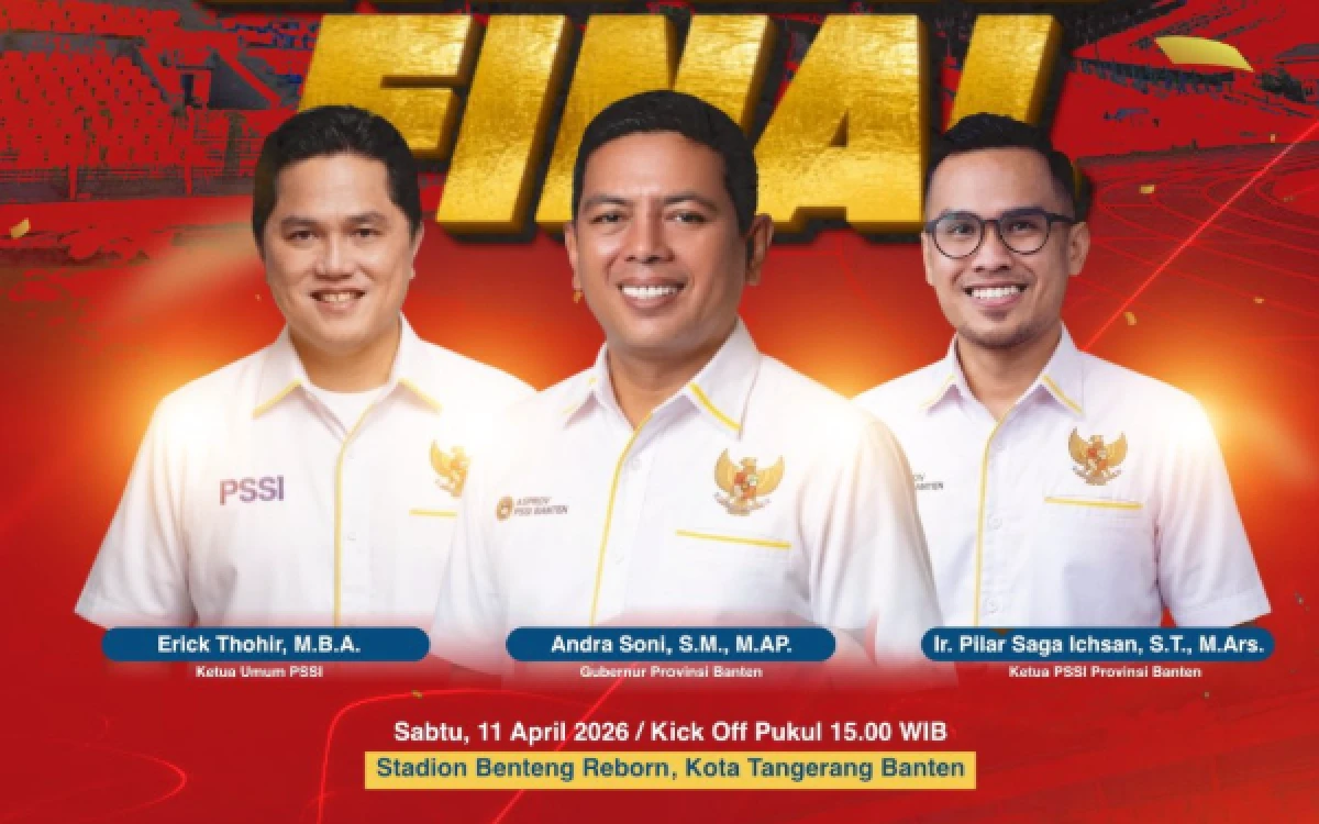 Thumbnail Berita - Grand Final Liga 4 Piala Gubernur Banten 2026, Nathan Lebak FC Siap Ukir Sejarah