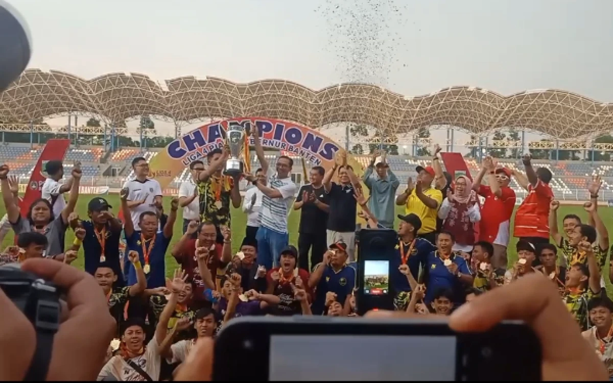 Thumbnail Berita - Asisten Pelatih Ungkap Perjalanan Nathan Lebak FC hingga Juara Liga 4 Banten 2026