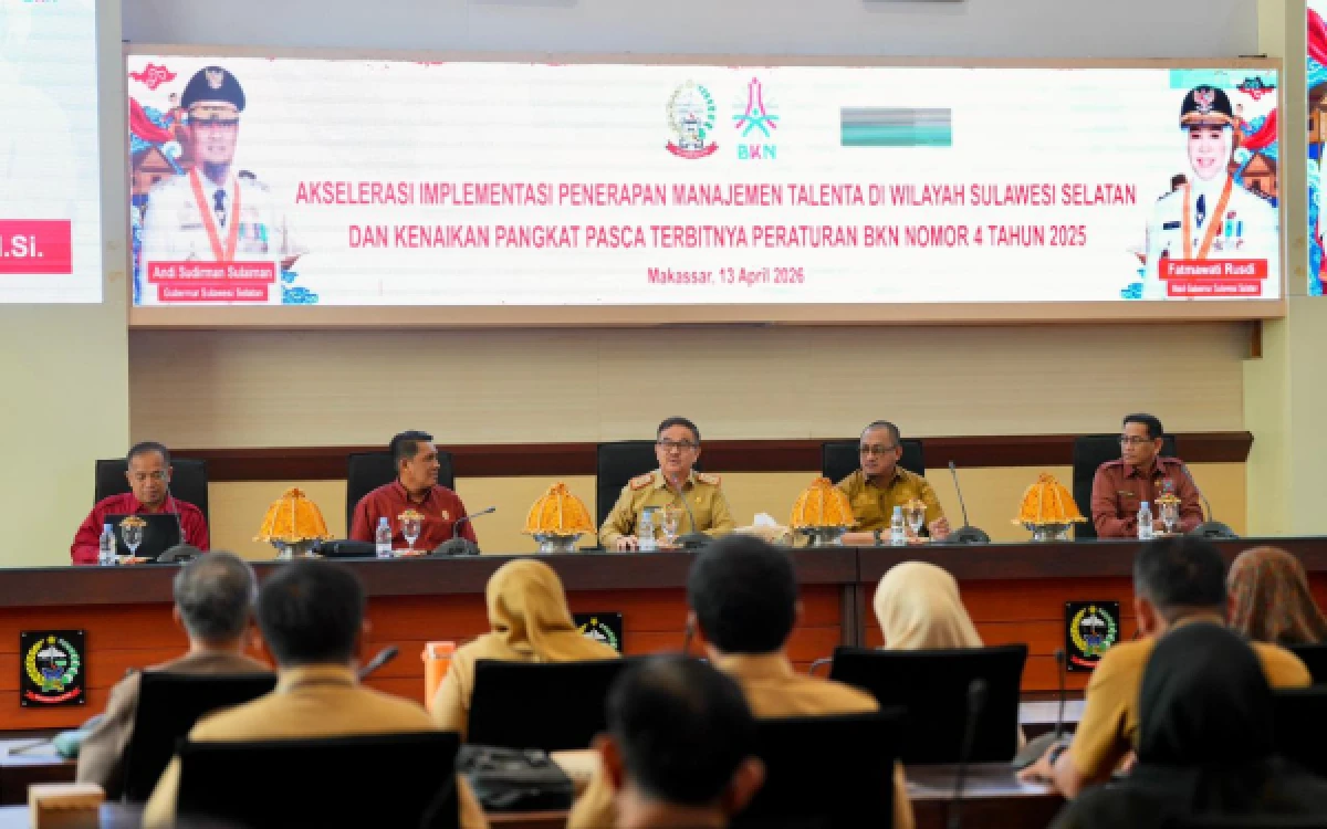 Thumbnail Berita - Sulsel Percepat Implementasi Manajemen Talenta ASN, Sekda: Harus Objektif dan Terukur