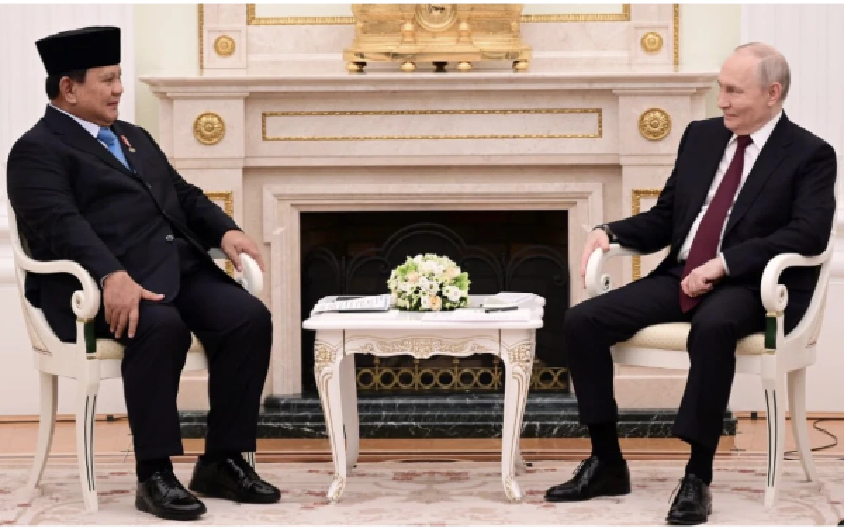 Thumbnail Berita - Peta Geopolitik Tak Menentu, Prabowo dan Putin Perkuat Arah Kemitraan Indonesia-Rusia