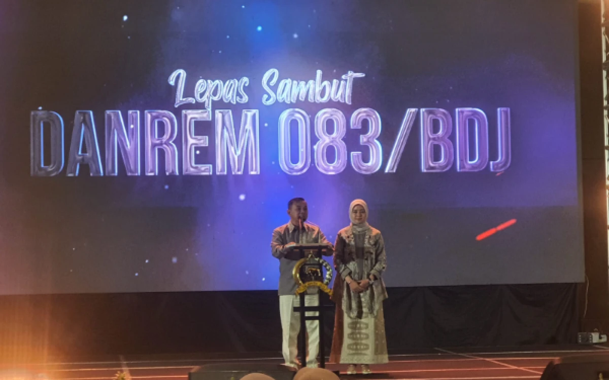 Tongkat Komando Korem 083/Baladhika Jaya Resmi Berganti, Kini Dijabat Oleh Kolonel Inf Wahyu Ramadhanus