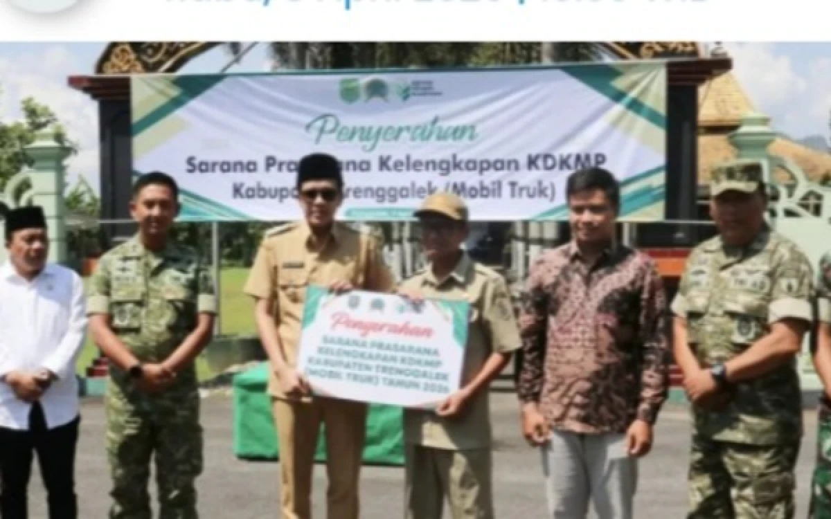 Wabup Trenggalek Sebut Bantuan Kendaraan Operasional Bentuk Konkret Dukungan KDMP