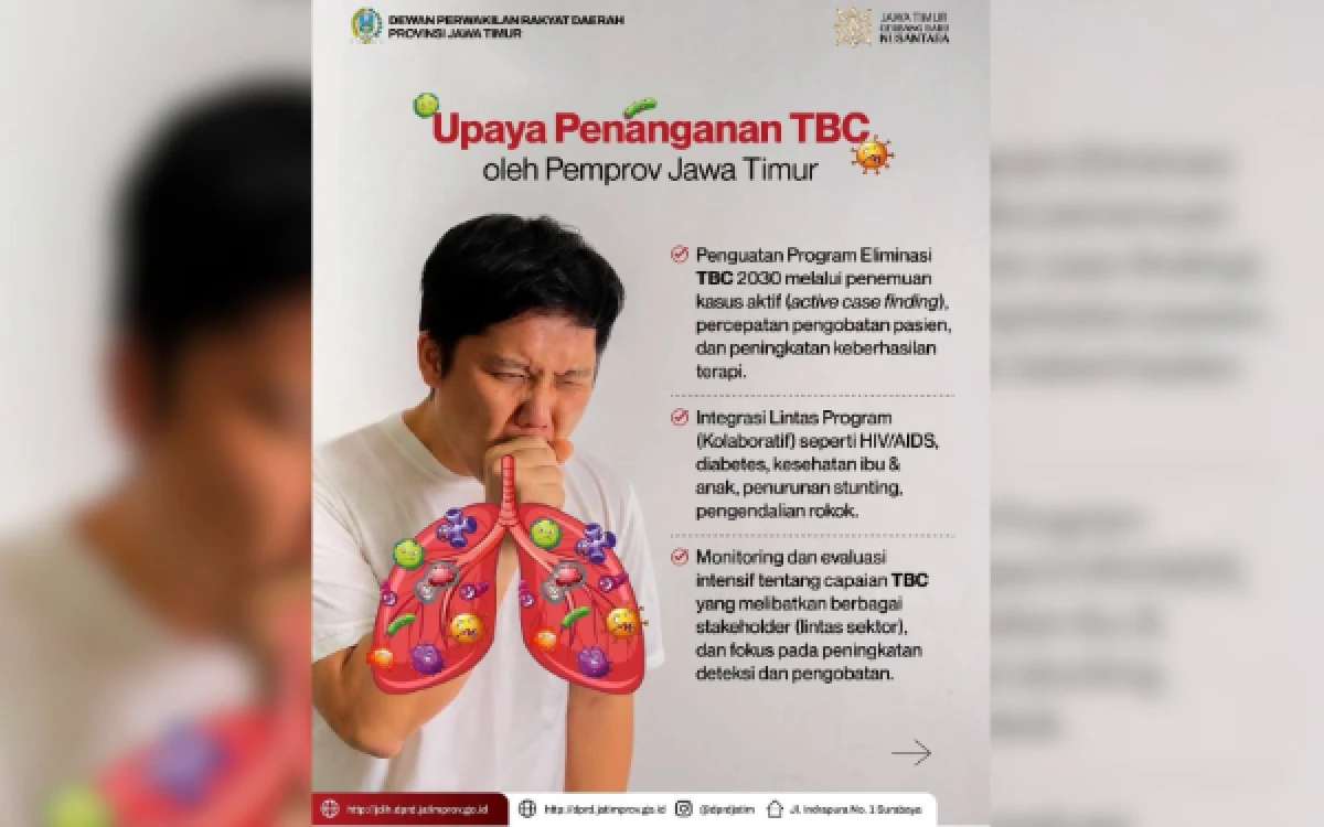 Thumbnail Berita - Darurat TBC di Jatim, Komisi E Tekan Penanganan Terpadu dan Percepatan Deteksi Kasus