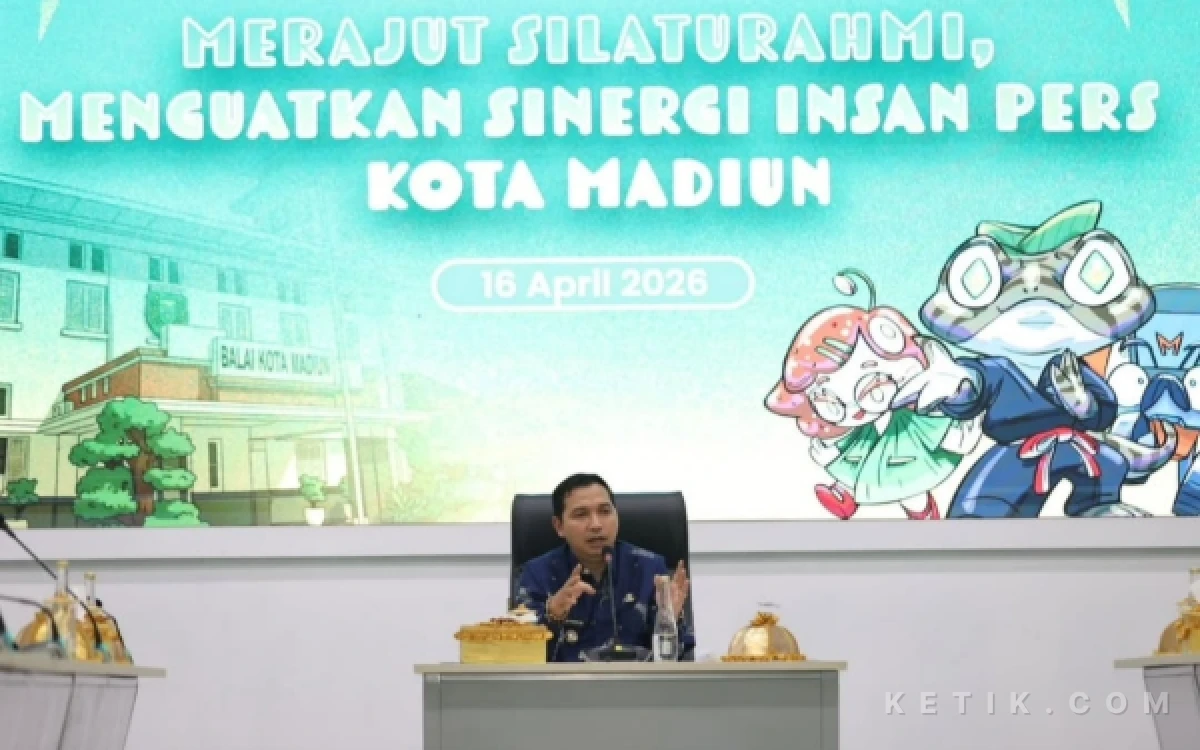 Thumbnail Berita - Gelar Gathering Media, Plt Wali Kota Madiun Minta Pers Kawal Pemerintah