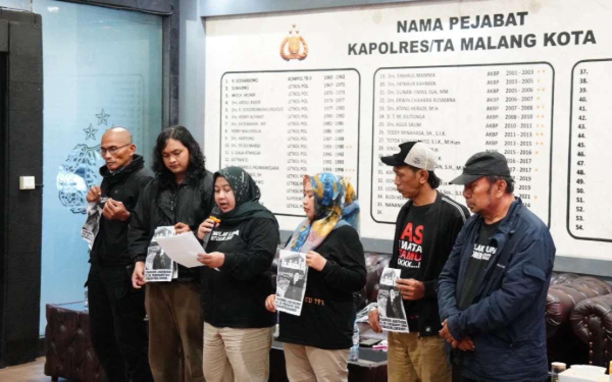 Thumbnail Berita - Audiensi di Polresta Malang Kota, YKTK dan KKJ Tolak Laga Arema VS Persebaya di Kanjuruhan