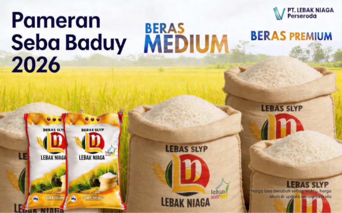 Thumbnail Berita - Lebak Niaga Promosikan Beras Lokal di Pameran Seba Baduy 2026