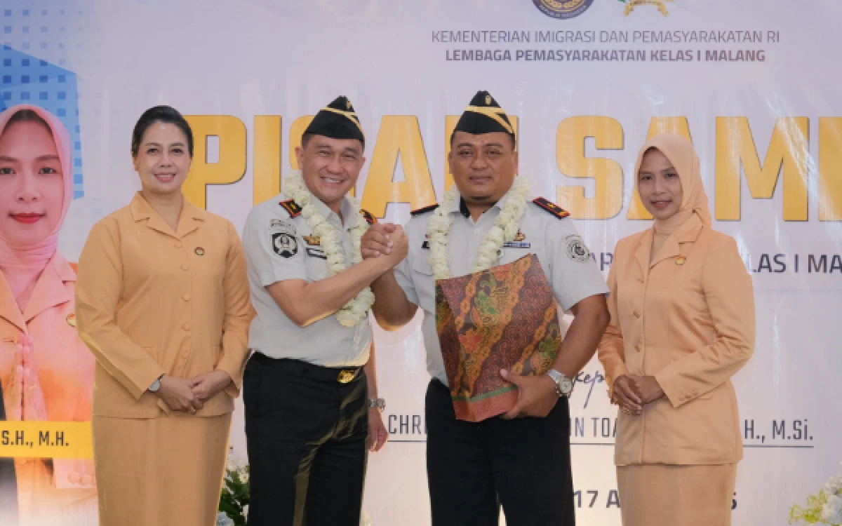 Thumbnail Berita - Resmi Jabat Kalapas Malang, Christo Victor Nixon Siap Lanjutkan Program Strategis Teguh Pamuji