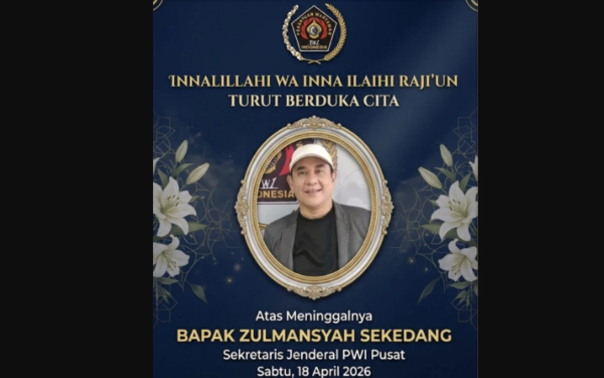 Thumbnail Berita - PWI Sumenep Sampaikan Duka Cita atas Meninggalnya Sekjen PWI Pusat Zulmansyah Sekedang