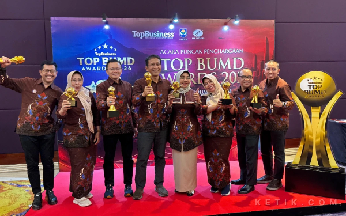 PDAM Tirta Buana Bojonegoro Raih Predikat Top BUMD Award, Inovasi Digital Jadi Perhatian