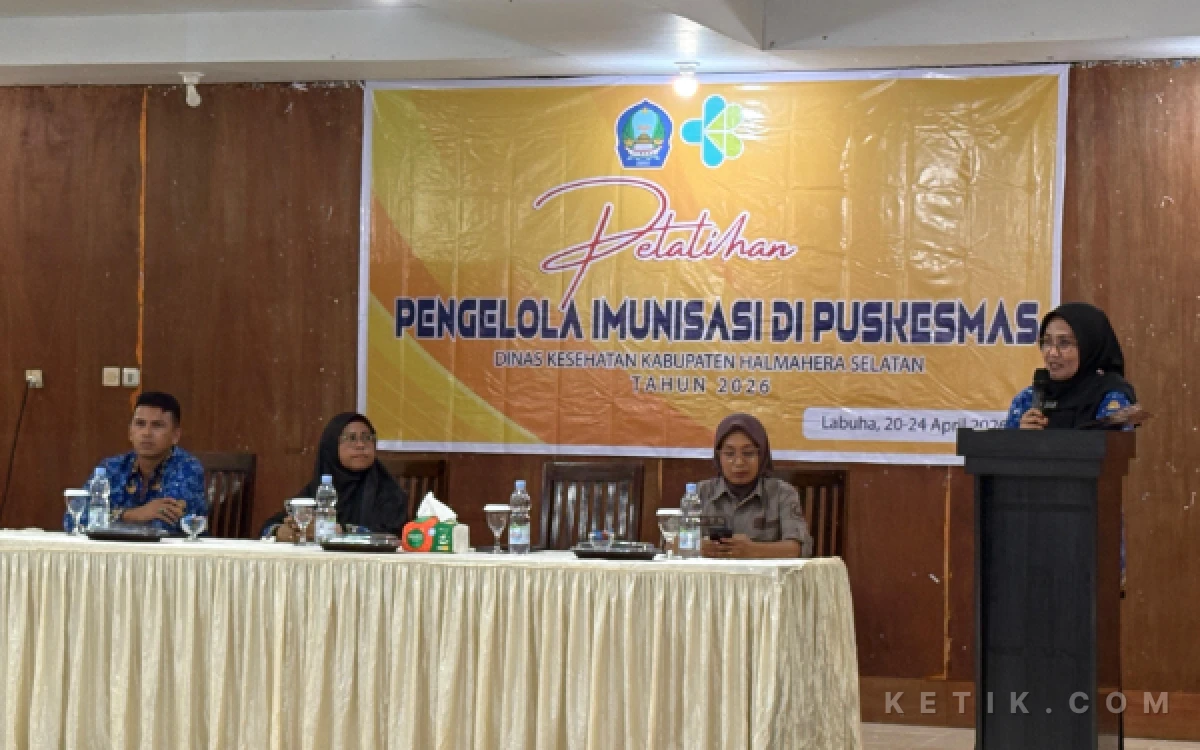 Thumbnail Berita - Dinkes Halsel Latih 28 Puskesmas Kelola Imunisasi