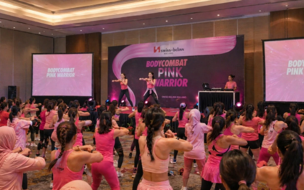 Thumbnail Berita - Semarak Hari Kartini, Swiss-Belinn Malang Gelar Pink Warrior Workout Party untuk Perempuan